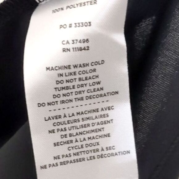 NEW Men's Levelwear Athletic Black w/White Striped Long Sleeve Zip Golf Shirt M - Picture 6 of 9